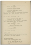 Moe Howard's 29pp. Script Dated February 1938 for The 1939 Three Stooges Film ''Three Little Sew and Sews'' -- Plus 3pp. Pages of Script Changes, Signed by Moe in Pencil -- Very Good